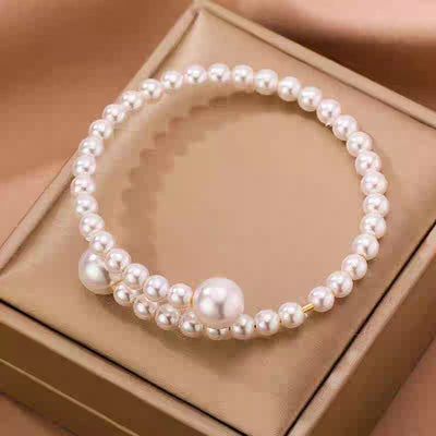 Korean Pearl Bracelet (Adjustable) - SSJK0036