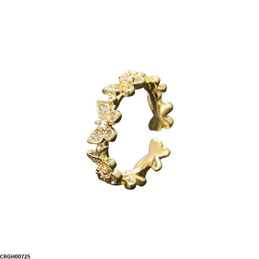 Golden Butterfly Ring Adjustable - CRGH00725 BYJ