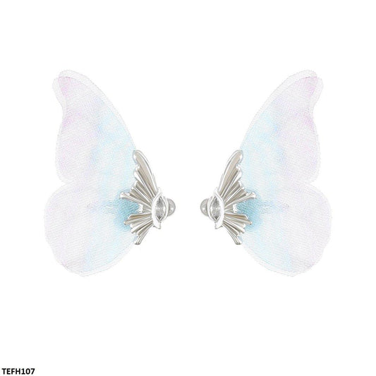 Modern Butterfly Ear Cuffs Pair - TEFH107 QWN