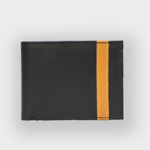 Black Amber Leather Wallet