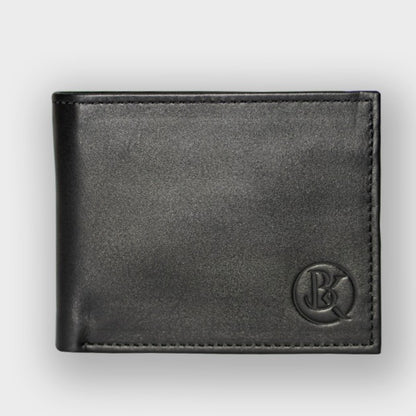 Classic Black Leather Wallet