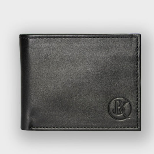 Classic Black Leather Wallet