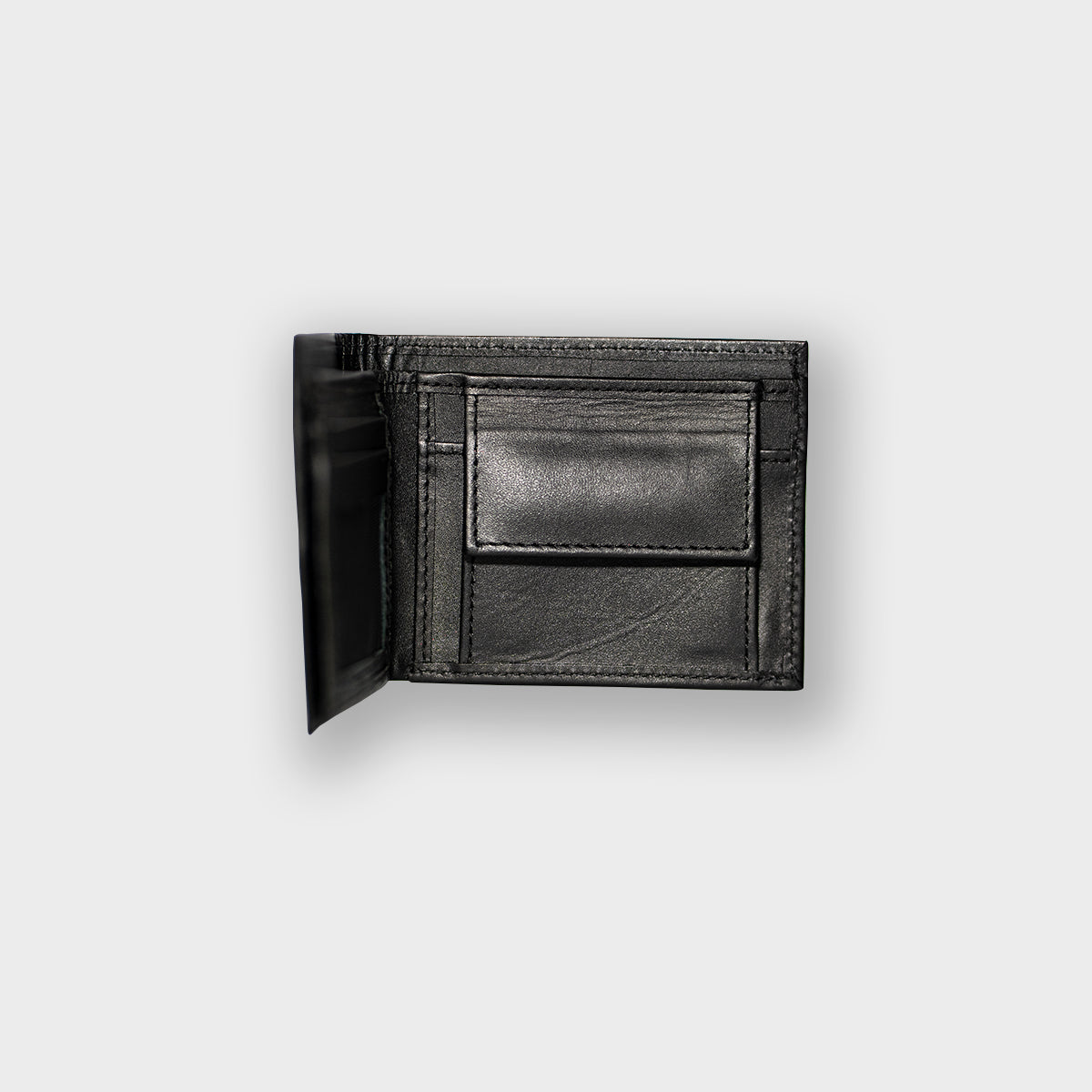 Classic Black Leather Wallet