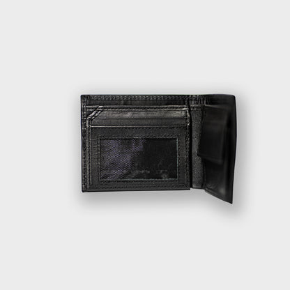 Classic Black Leather Wallet