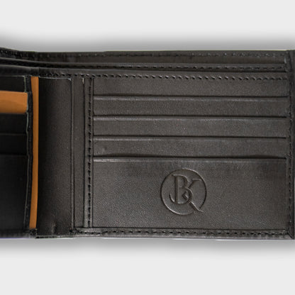 Black Amber Leather Wallet