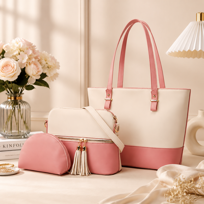 3 Pieces Grace Bags Set - BBLM0101