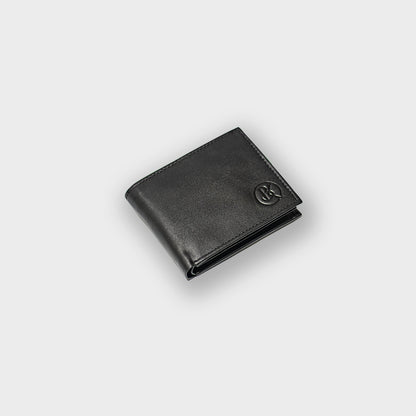 Classic Black Leather Wallet