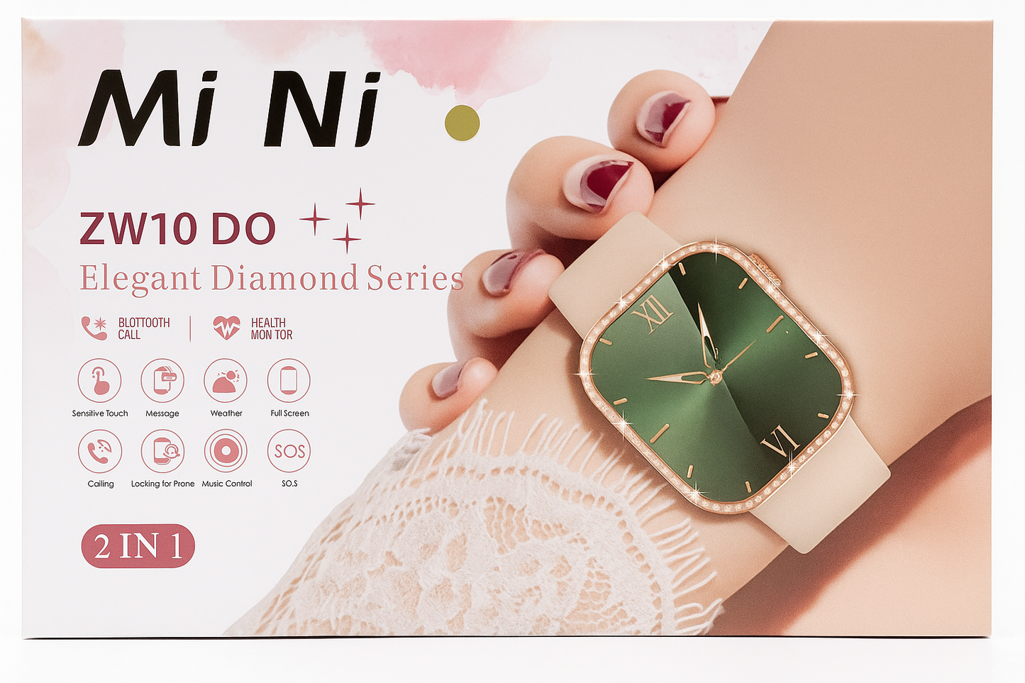 Elegant Diamond Series Smartwatch