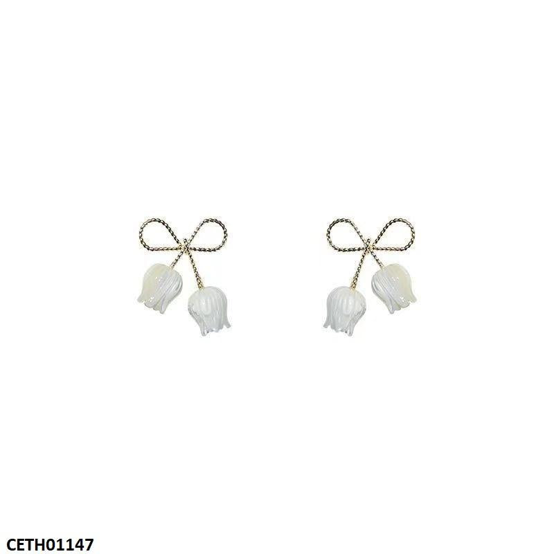 Double Flower Tops Pair CETH01147 view 6