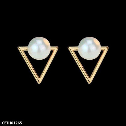 Triangle & Pearl Tops Pair CETH01265 view 3
