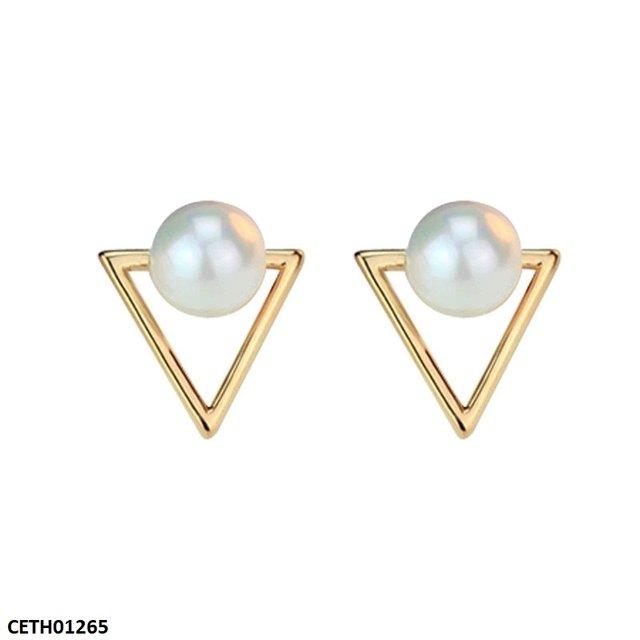 Triangle & Pearl Tops Pair CETH01265 view 4