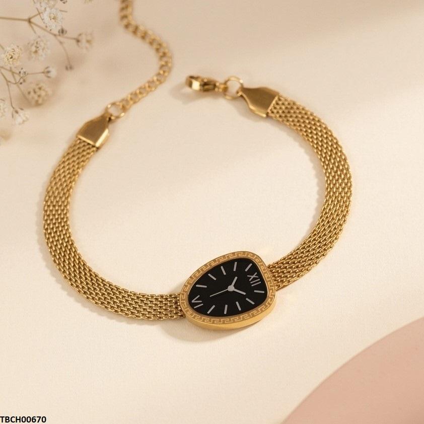 Stainless Steel Tear Watch Design Bracelet TBCH00670 view 4