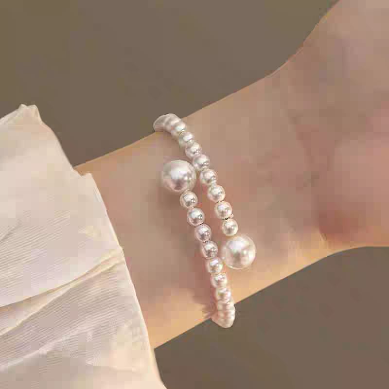 Korean Pearl Bracelet (Adjustable) - SSJK0036