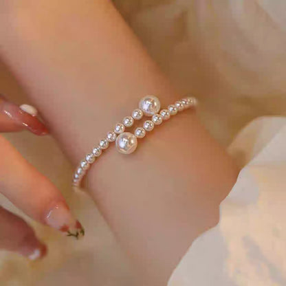 Korean Pearl Bracelet (Adjustable) - SSJK0036