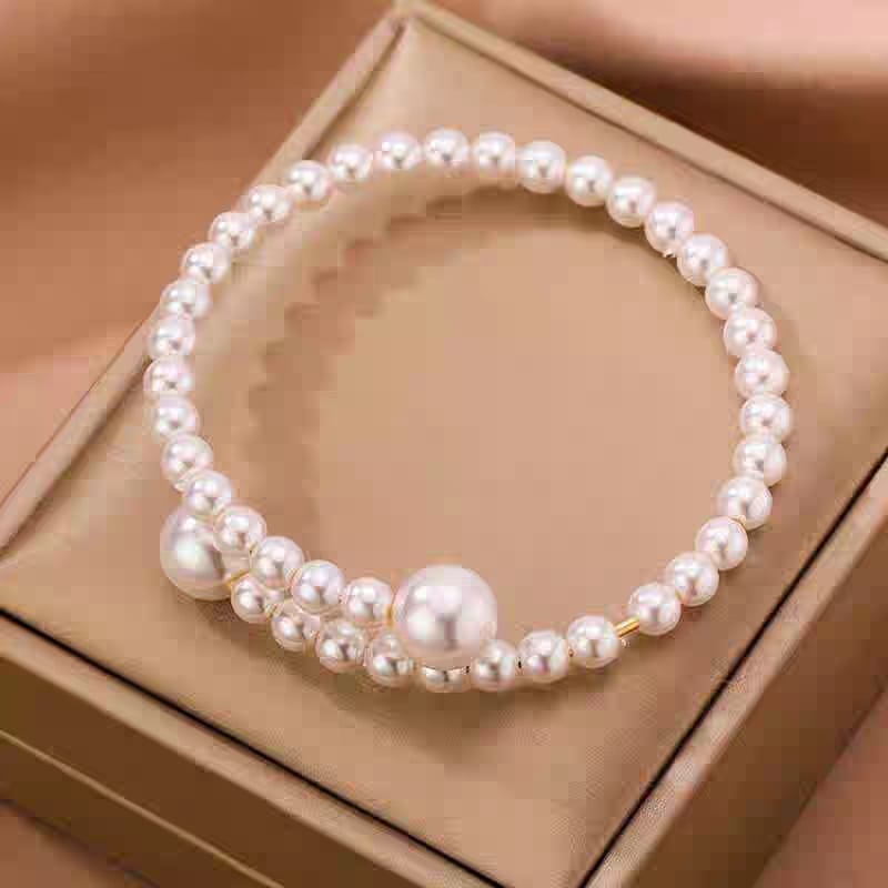 Korean Pearl Bracelet (Adjustable) - SSJK0036