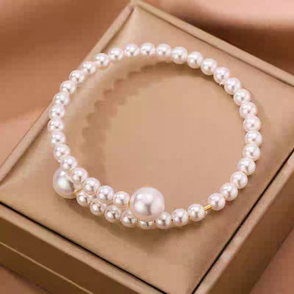 Korean Pearl Bracelet (Adjustable) - SSJK0036