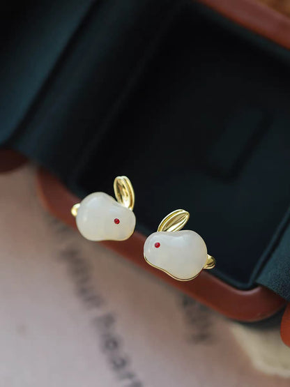 Rabbit Style Korean Earrings Tops - SSJK030