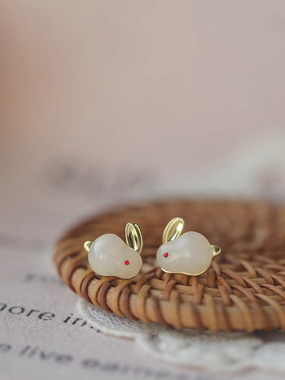 Rabbit Style Korean Earrings Tops - SSJK030