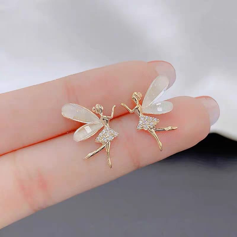 Korean Fairy Wings Earrings - SSJK0054
