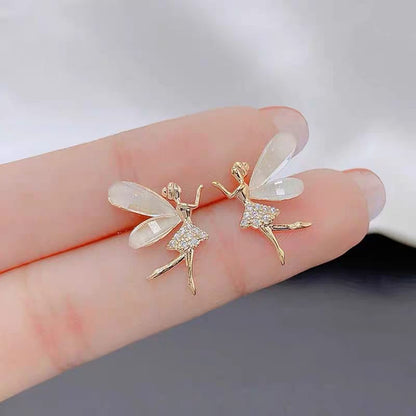 Korean Fairy Wings Earrings - SSJK0054