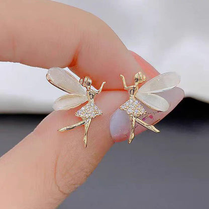 Korean Fairy Wings Earrings - SSJK0054