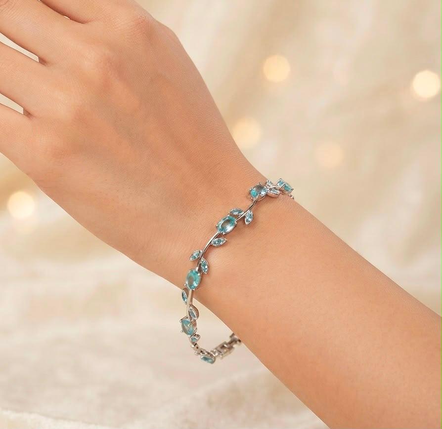 Blue Ocean Tulip Bracelet - SSJK0056
