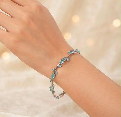 Blue Ocean Tulip Bracelet - SSJK0056