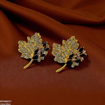 Ruby Leaf Tops Pair - PETH00277 FRN