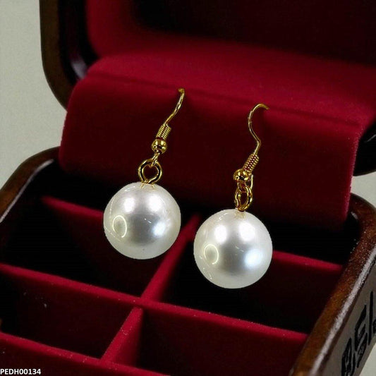 Korean Pearl Drop Earring - PEDH00134 FRN