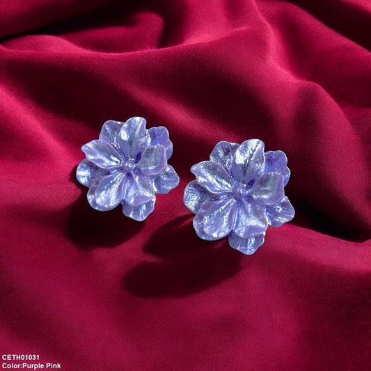 Flower Stud Earrings/Studs Pair - CETH01031 YQG