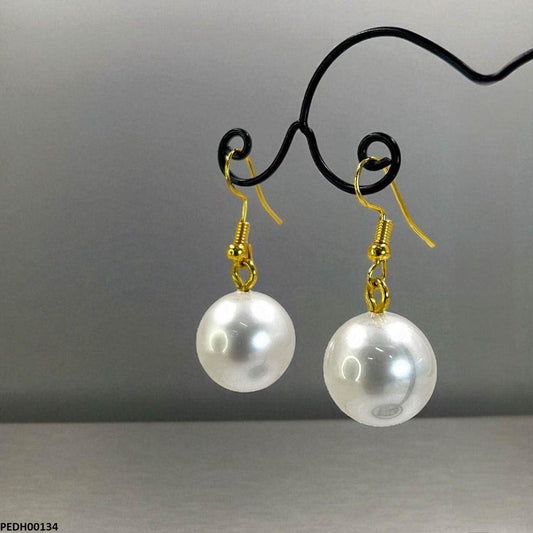 Korean Pearl Drop Earring - PEDH00134 FRN