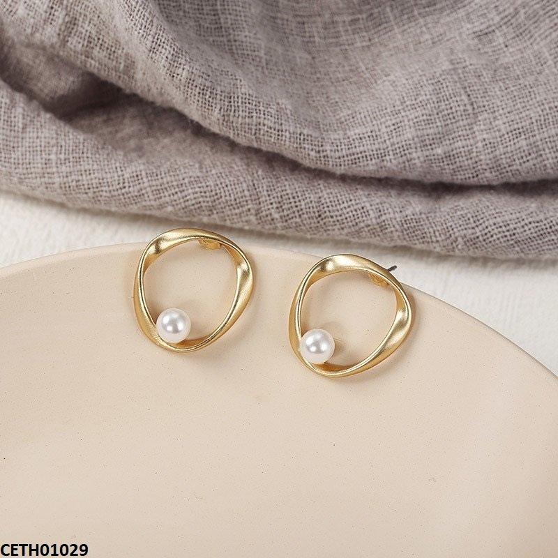 Twist Pearl Tops Pair - CETH01029 JMN