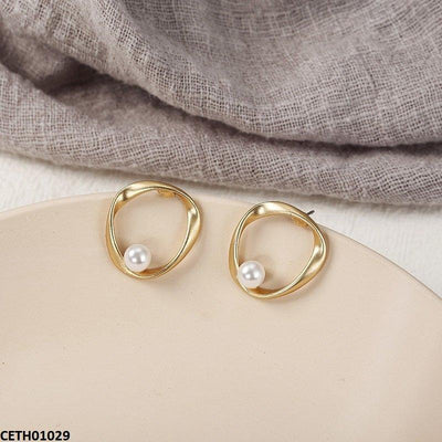 Twist Pearl Tops Pair - CETH01029 JMN
