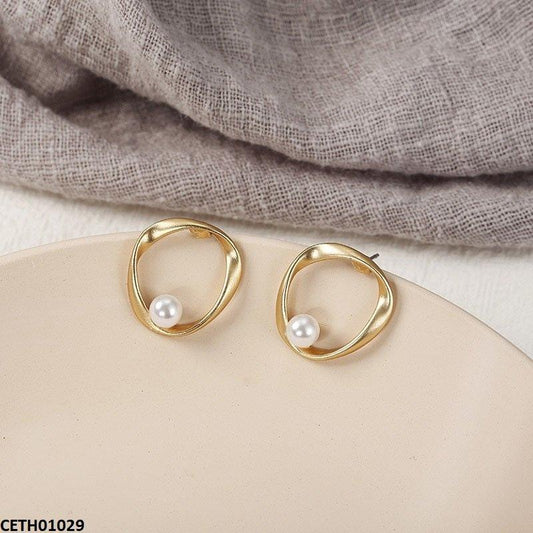 Twist Pearl Tops Pair - CETH01029 JMN