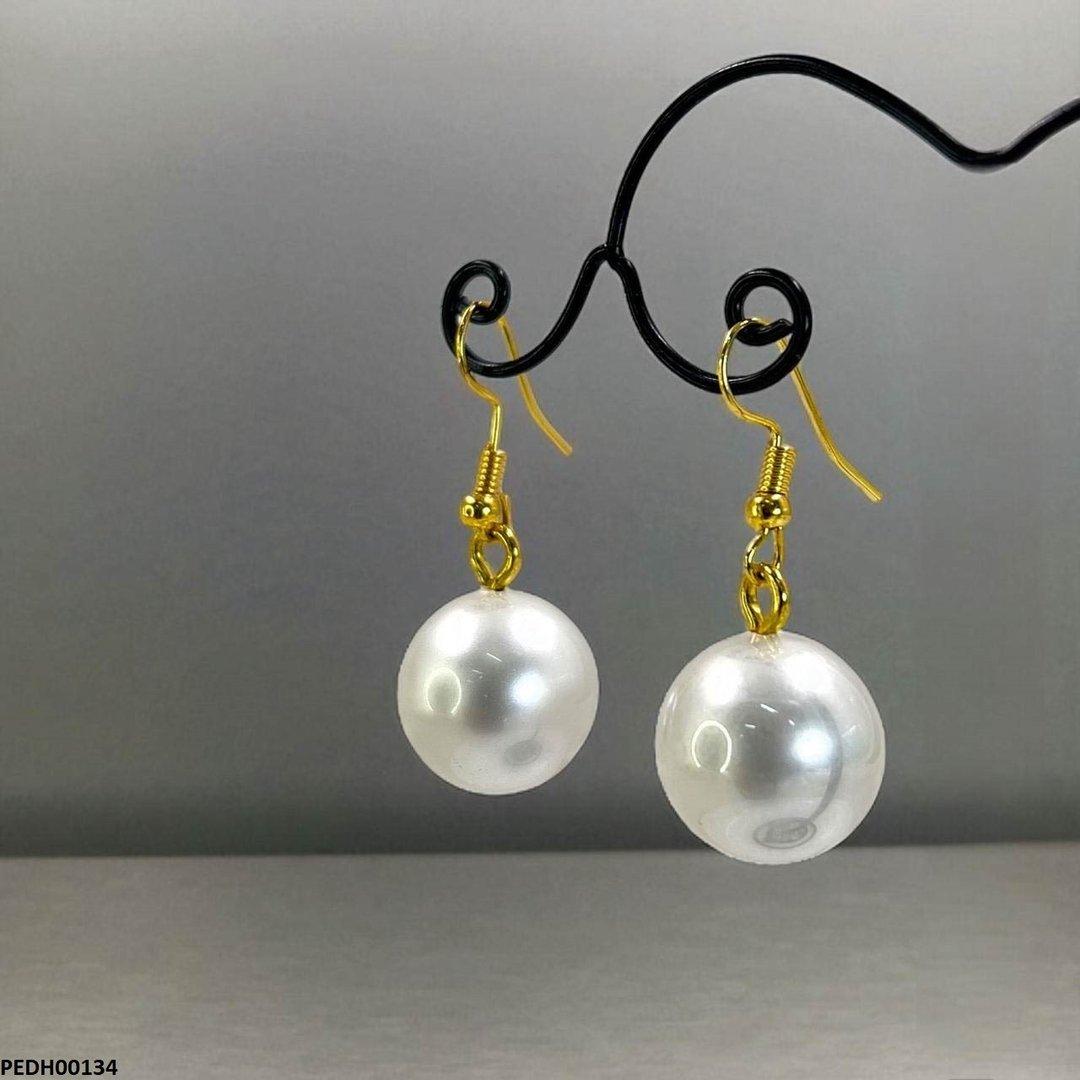 Korean Pearl Drop Earring - PEDH00134 FRN