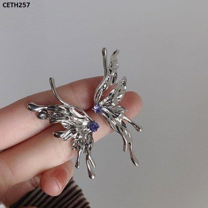 Black Root's Stud Earrings - CETH257 SDQ