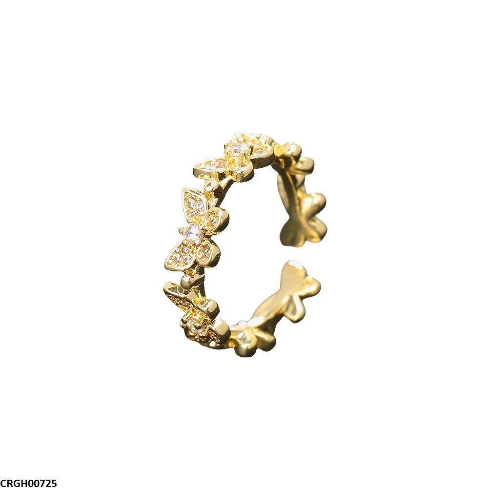 Golden Butterfly Ring Adjustable - CRGH00725 BYJ