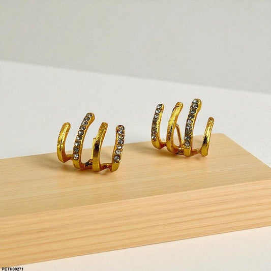 Sterling Stud Tops Pair - PETH00271 FRN