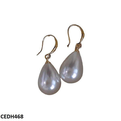 Korean Pearl Drop Earrings Pair - CEDH468 YYZ