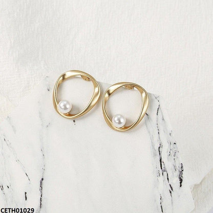 Twist Pearl Tops Pair - CETH01029 JMN