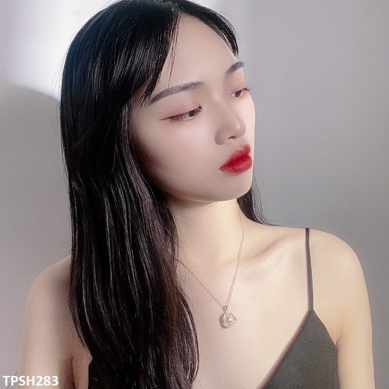 Twisted Pearl Chain Pendant - TPSH283 SIQ