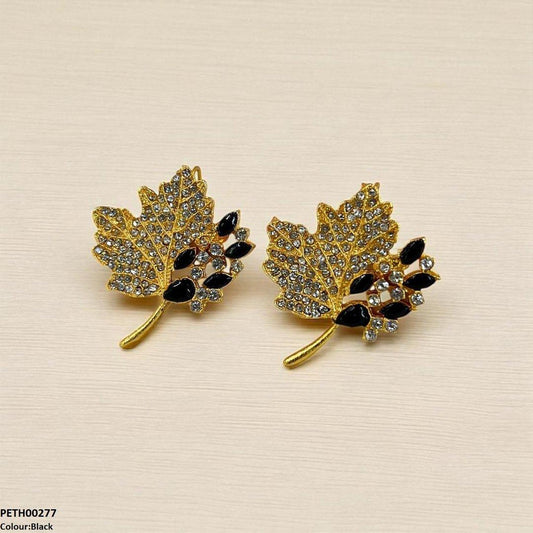 Ruby Leaf Tops Pair - PETH00277 FRN
