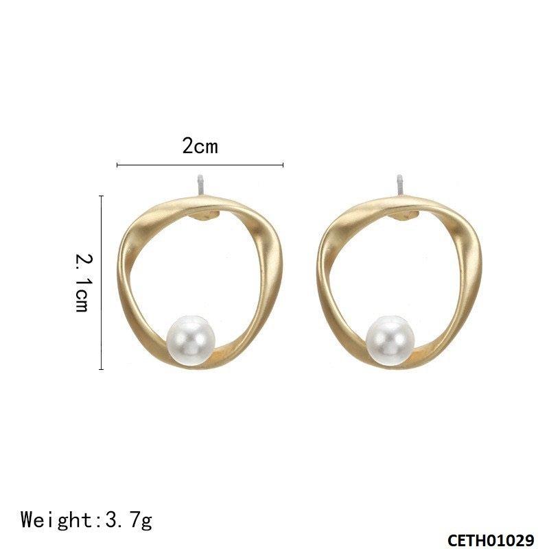 Twist Pearl Tops Pair - CETH01029 JMN