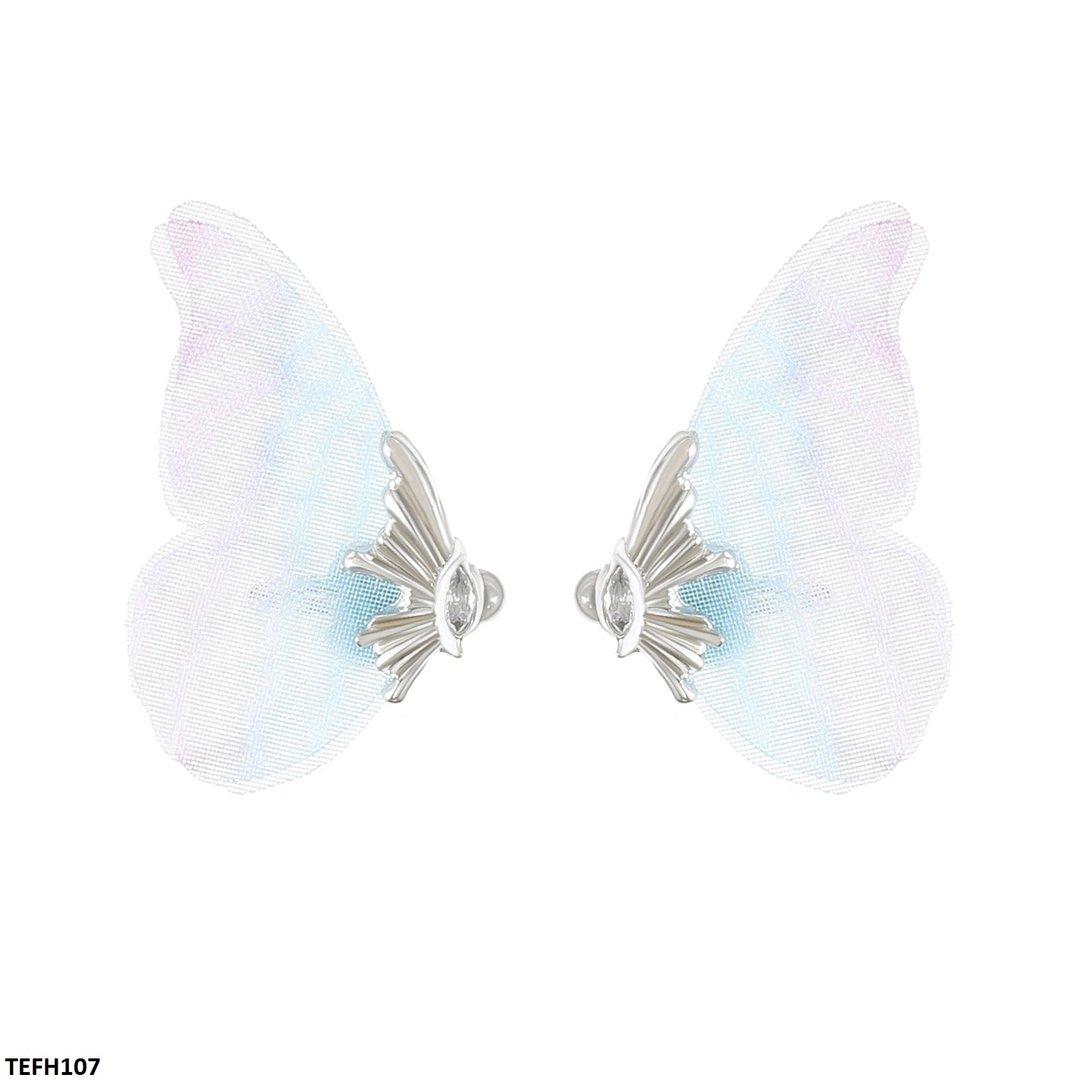 Modern Butterfly Ear Cuffs Pair - TEFH107 QWN