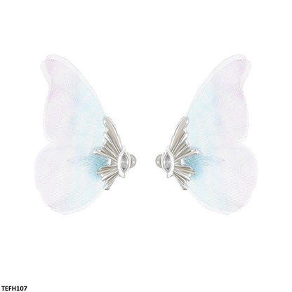 Modern Butterfly Ear Cuffs Pair - TEFH107 QWN